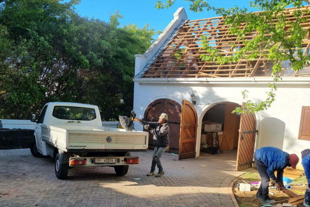 old house renovations and adding additions and new roof / ceiling